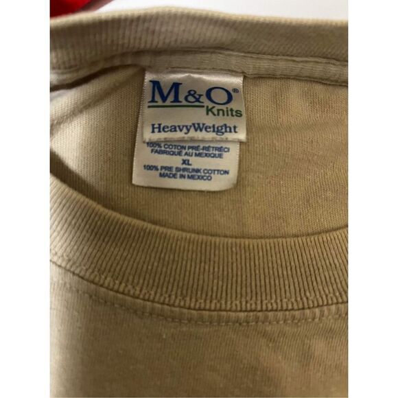 Vintage M&O Knits Heavy Weight 100% Cotton PreShrunk XL Jeff Foxworthy's Redneck - Picture 5 of 5